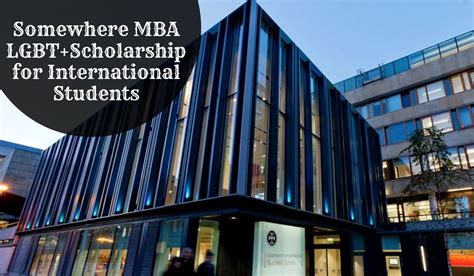 Edinburgh Business School Somewhere MBA LGBT+Scholarship