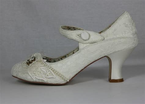 Lady Mary Ivory 1920s Wedding Shoes Gatsby Style Shoes Flapper