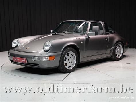 Porsche 911 964 Carrera 2 Targa Grey ‘90 1990 Verkocht Ch0231