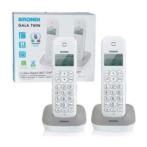 BRONDI GALA TWIN B G CORDLESS PHONE Gamebreaker