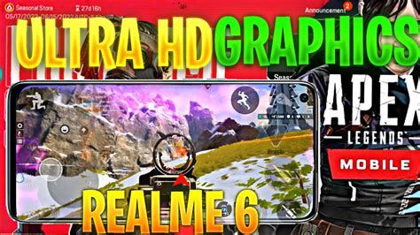 Apex Legends Mobile Ultra Hd Graphics On Realme Realme Apex