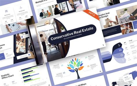 Conservative Modern Architecture PowerPoint Template