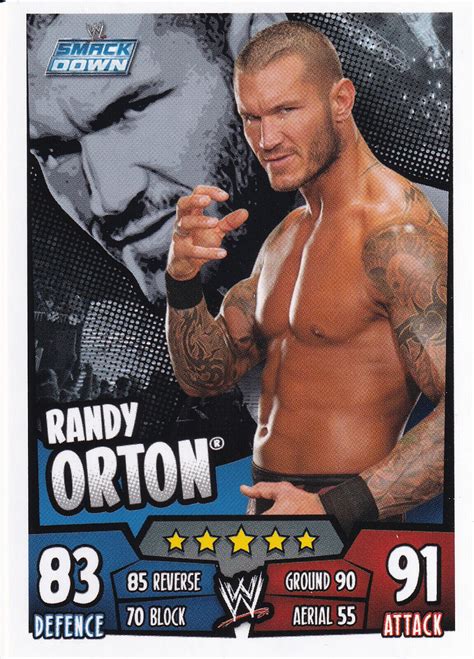 2011 Topps WWE Randy Orton Slam Attax Rumble Near Mint EBay