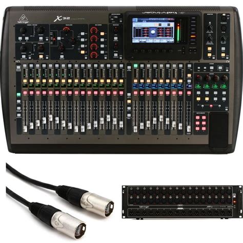 Behringer X Digital Mixer With S Io Stage Box Bundle Behringer X