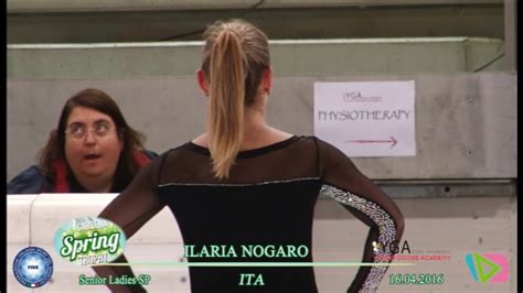 ILARIA NOGARO SP 2016 26 GARDENA SPRING TROPHY ISU Egna YouTube