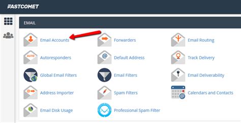 Manage Email Accounts In Cpanel How To Tutorial Fastcomet