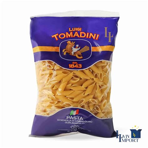 Макарони TOMADINI 500g 75 Mezze Penne (24 шт/42 ящ) - Lvivimport