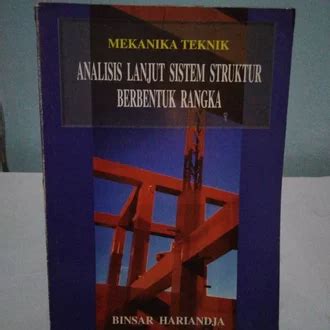 Jual Produk Teknik Analisis Lanjut Sistem Struktur Termurah Dan