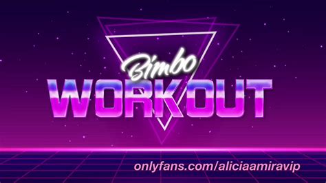 Alicia Amira The Bimbo Queen On Twitter Rt Aliciaamiraxxx Brand New ‘bimbo Workout Video On