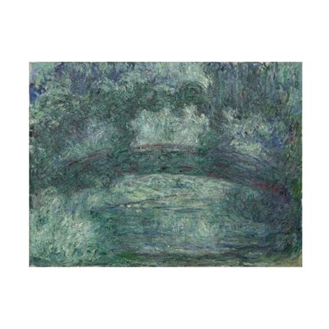 Claude Monet 'The Japanese Bridge' Canvas Art - Walmart.com