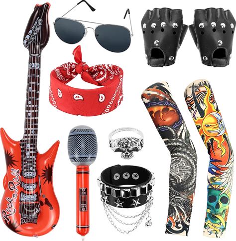 Dreamtop St Ck Punker Kost M Zubeh R Punk Gothic Rocker Kit Herren