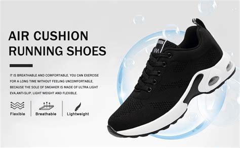 Running Shoes Men Womens Air Cushion Athletic Sport Trainers Breathable