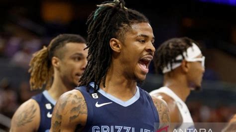 Ja Morant Pimpin Grizzlies Hantam Pistons Tutup Pramusim Nba