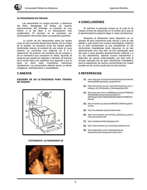 Electromedicina Ensayo Ultrasonido Pablo Pdf