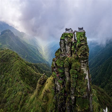 梵净山蘑菇石图片大全,梵净山蘑菇石图片,梵净山风景区图片大全_大山谷图库