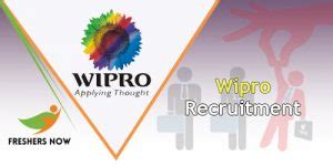 Wipro Recruitment Drive For Freshers Wipro Careers Link