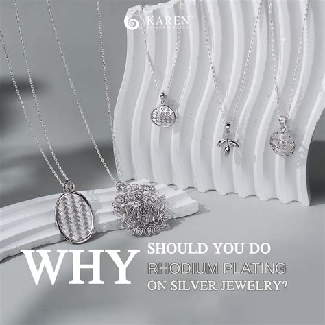 Why You Should Do Rhodium Plating on Sterling Silver Jewelry?