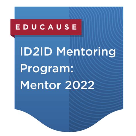 Id2id Mentoring Program Mentor 2022 Credly