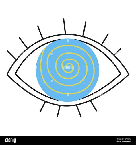 Hypnosis Eye Stock Vector Images Alamy