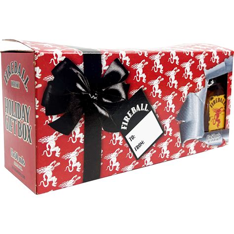 Fireball Cinnamon Whiskey Holiday T Box Gotoliquorstore