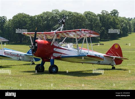 Aerosuperbatics Wingwalkers Display Team At Midlands Air Festival