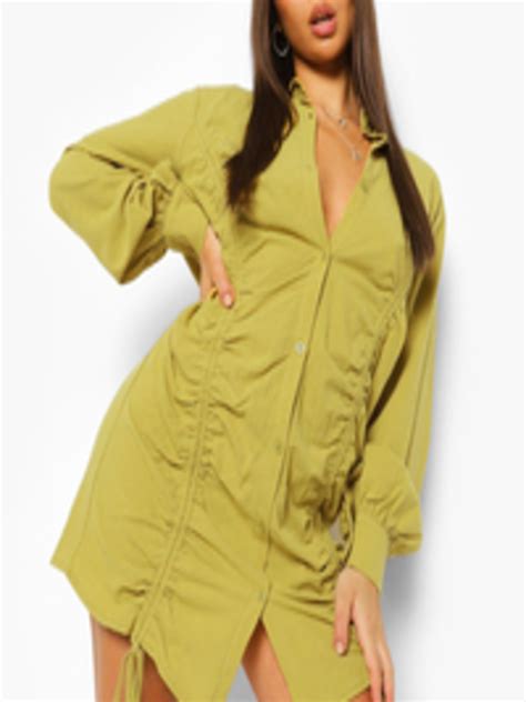 Buy Boohoo Lime Green T Shirt Dress Dresses For Women 20895152 Myntra