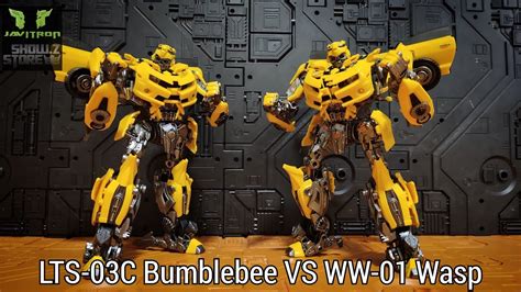 Review Transformers WW 01 Wasp Warrior MPM03 Bumblebee MpM VS Legendary