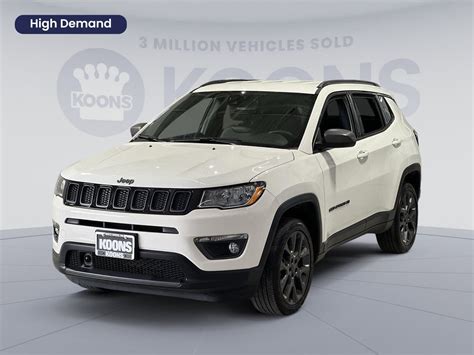 2021 Jeep Compass White Clearcoat With 20969 Miles Available Now Used Jeep Compass For Sale