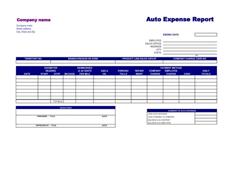 Monthly Expense Report Template 3 Office Expense Report Spreadsheet ...