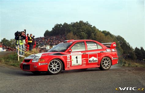 Mäkinen Tommi Mannisenmäki Risto Mitsubishi Lancer Evo VI Rallye