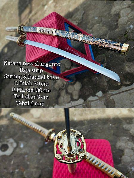 Semua Produk Katana Pedang Samurai Shingunto Gold Corak ANEKA