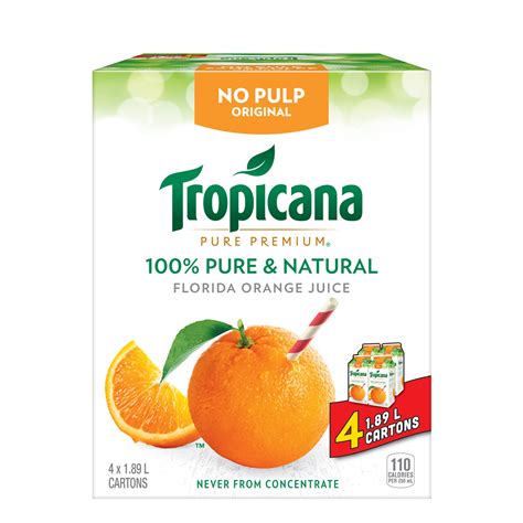 Tropicana Pure Premium® Original Club | Tropicana.ca