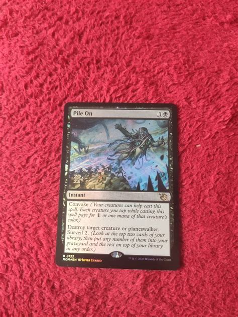 Pile On Promo Foil Karta Magic The Gathering Marki Kup Teraz Na