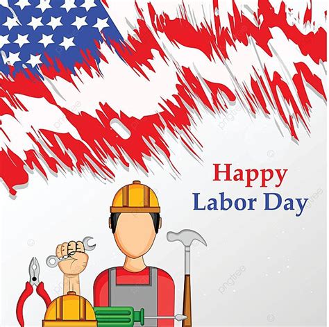 Usa Labor Day Background Monday Symbol Poster Vector, Monday, Symbol ...