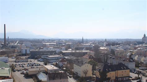 Rosenheim RoMed Klinikum Blick nach Süden Foto Webcam eu