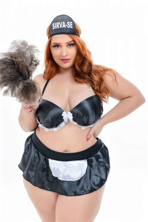 Beth Lingerie Sex Shop FANTASIA PLUS SIZE BOJO EMPREGADA