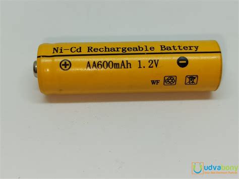 Best Quality Aa Ni Cd 1 2v 600mah Rechargeable 14500 Battery For Solar Light Remote Mic Digital