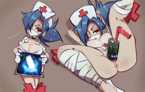 Rule 34 Anus Bandaged Leg Big Breasts Blue Hair Can Insertion Cavity Storage Disabledfetus