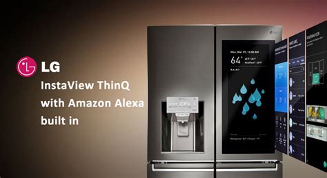 LG S New InstaView ThinQ Refrigerator With Alexa Built In