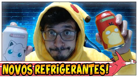 Psyduck E Jigglypuffy Novos Refrigerantes Pokemon Youtube