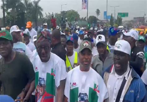 Mc Oluomo Leads Millions To Walk For Tinubu The Nation Newspaper