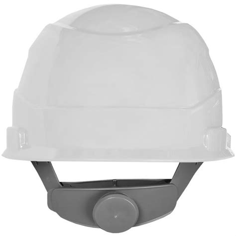 Casco MSA V Gard tipo cachucha con suspensión Fas Trac III blanco