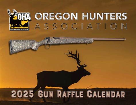 OHA Gun Calendar 2025 Cover Web Oregon Hunters Association