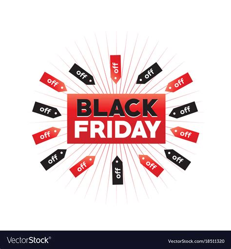 Black friday sign Royalty Free Vector Image - VectorStock