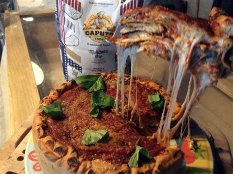 Lezioni Di Pizza Deep Dish Ricetta Con La Parmigiana Di Melanzane