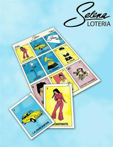 Loteria De Selena Quintanilla Para Imprimir