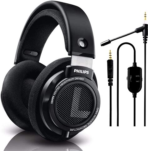 Philips Audio SHP9500 HiFi Wired Over Ear Headphones Comfort Fit