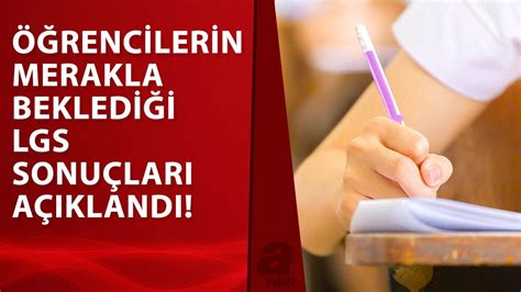 SON DAKİKA LGS sonuçları 2021 MEB tarafından açıklandı A Haber