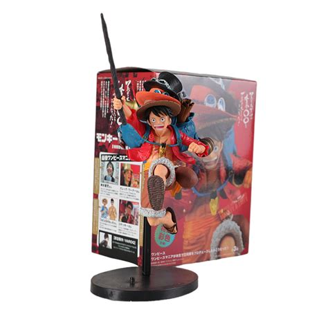 Figura Luffy Con Sombreros Ace Y Sabo Pvc Tienda Rirum