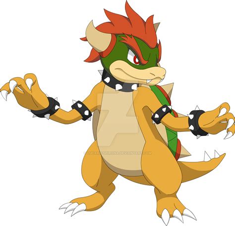 Pokemon Style Bowser By Lucarioshirona On Deviantart